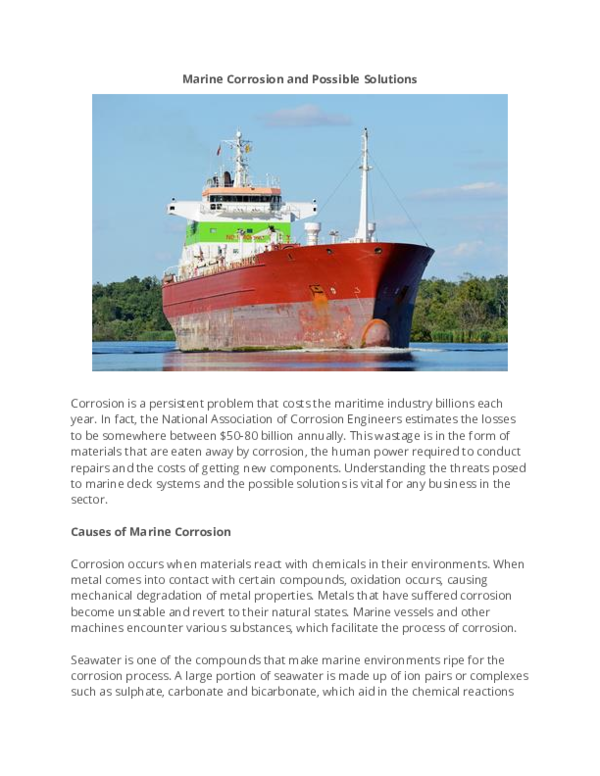 Corrosion cell image