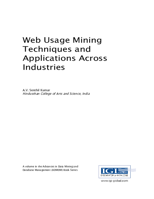 (PDF) Web Usage Mining Techniques and Applications Across Industries A ...