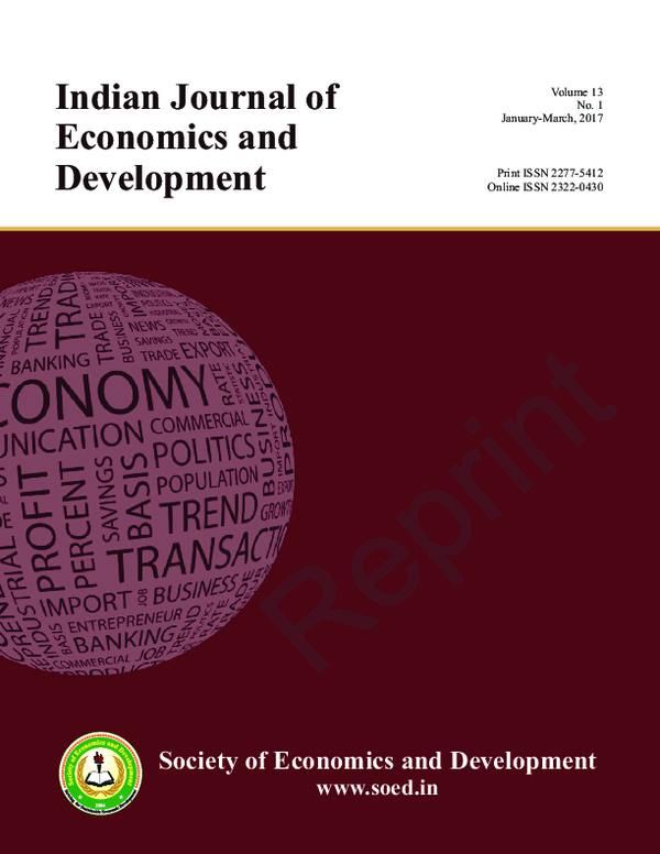  PDF Nexus Of Economic Growth And Public Expenditure In India Bhanu 