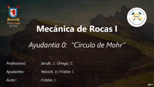 (PDF) Mecánica de Rocas I
