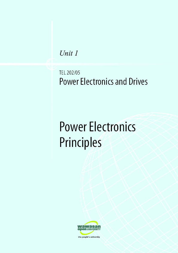 (PDF) Power electronics principles Power Electronics and Drives