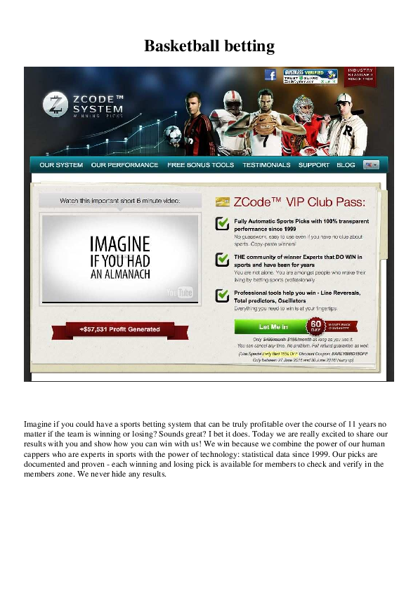 (PDF) Basketball betting Jennifer Dobson Academia.edu