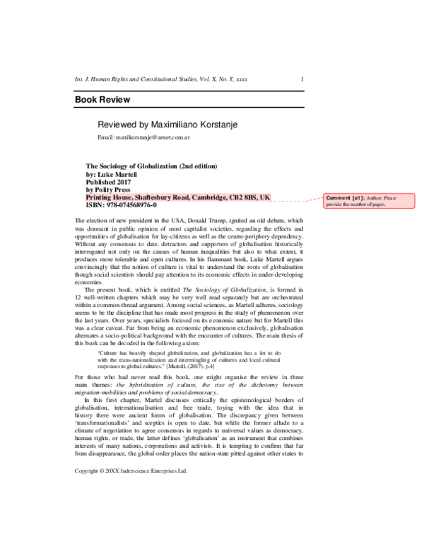 Sociological globalization examples picture