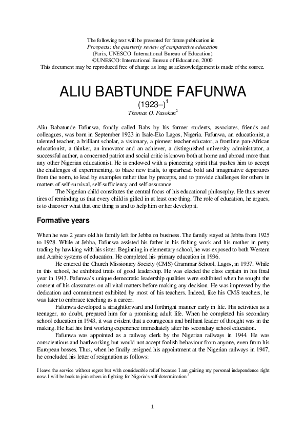 (PDF) History of education uchechi ihedoro Academia.edu