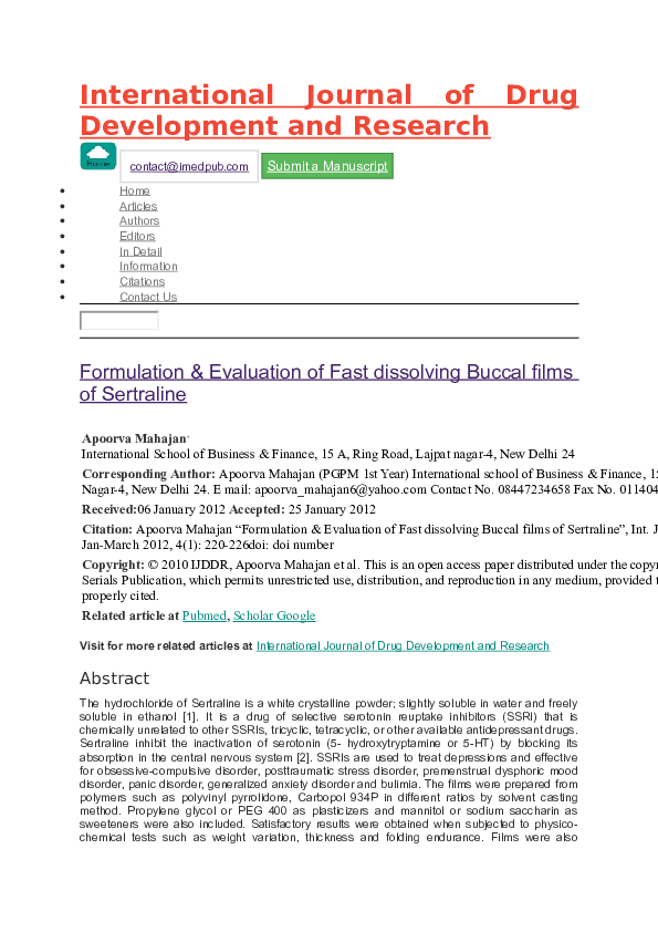 Buccal films thesis 07 picture