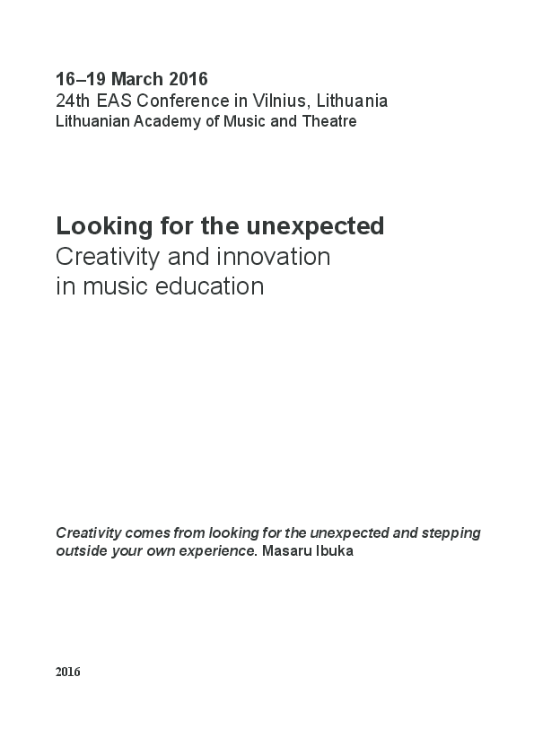Phd Thesis Music Education