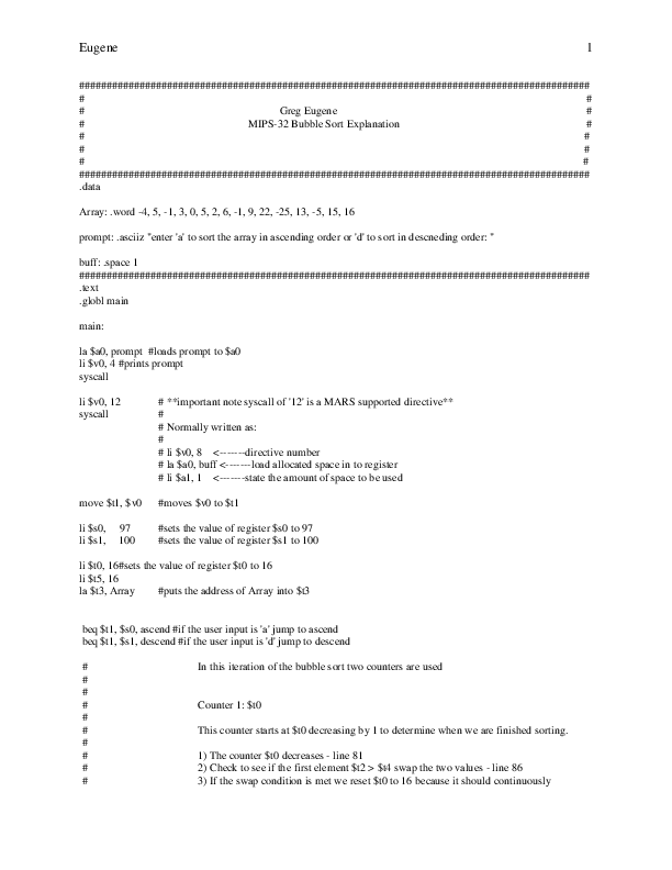 Bubble sort essay 05 picture