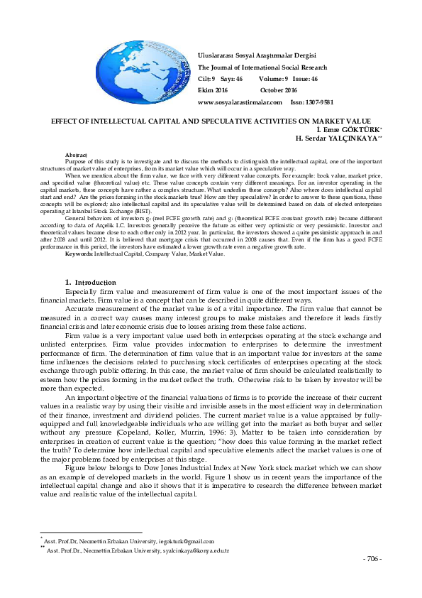 (PDF) EFFECT OF INTELLECTUAL CAPITAL AND SPECULATIVE ACTIVITIES ON