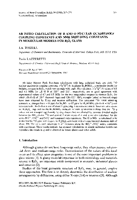 (PDF) Ab initio calculation of B and O nuclear quadrupole coupling ...