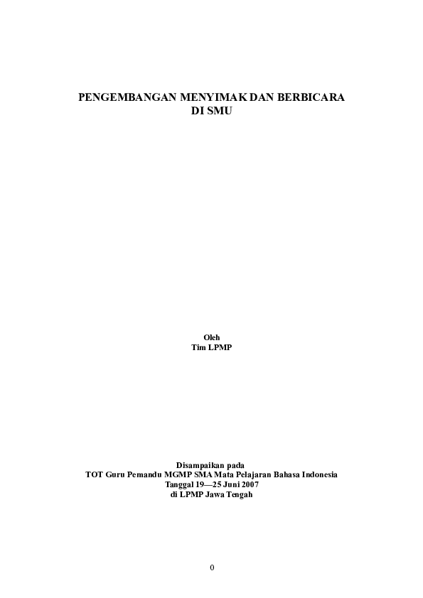 Contoh Laporan Kegiatan Menyimak Wawancara Di Televisi