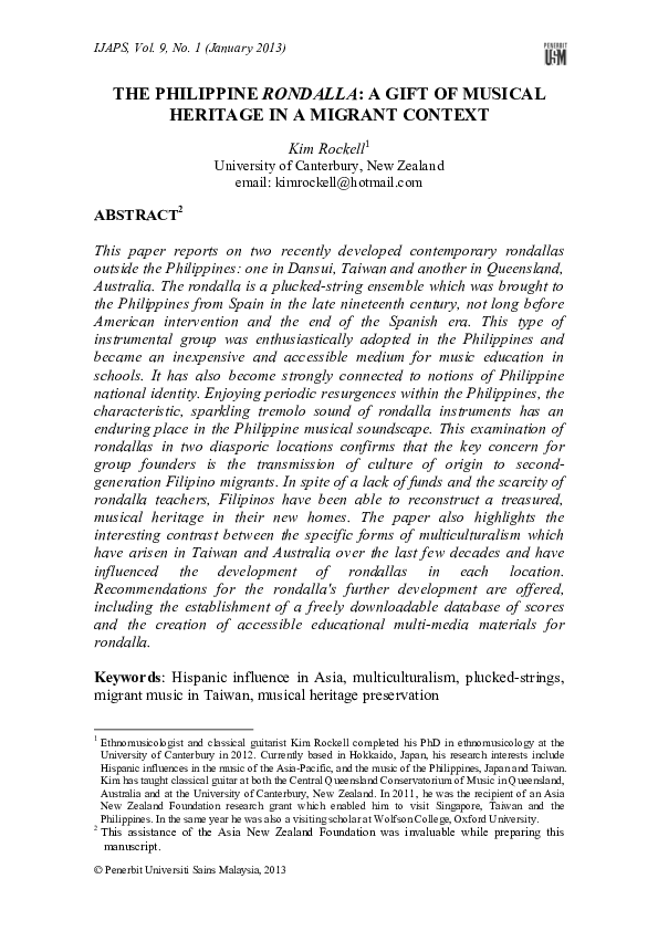 Rondalla instruments with description image