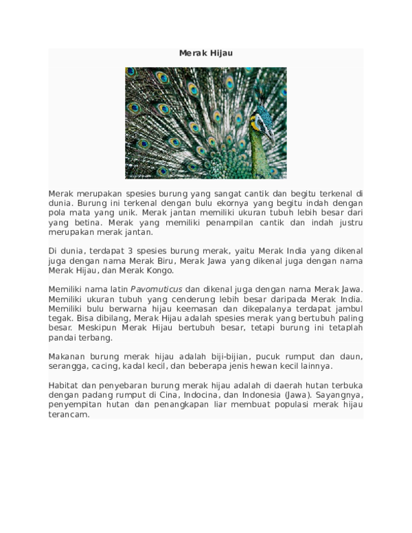 Doc Merak Hijau Ahnaf Ramadhan Academia Edu