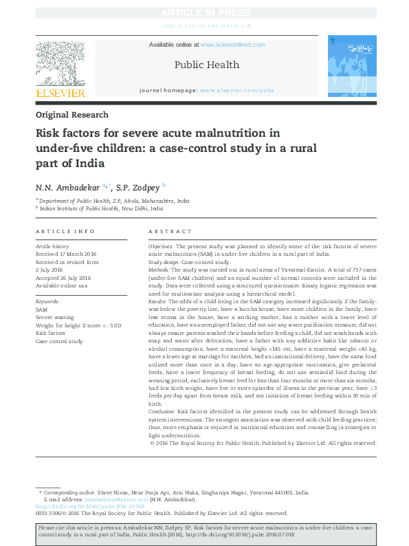 Malnutrition in india 2020 image