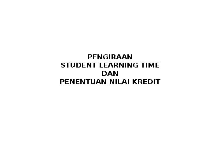 Ppt 4 Penulisan Akademik Pengiraan Slt Dan Kredit Pptx Jamal Yusufi Academia Edu