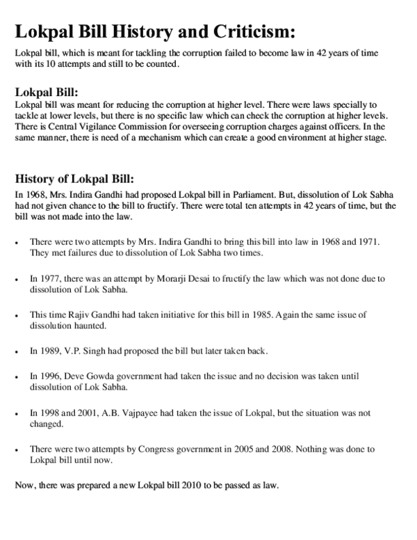 Lokpal bill essay 07 image