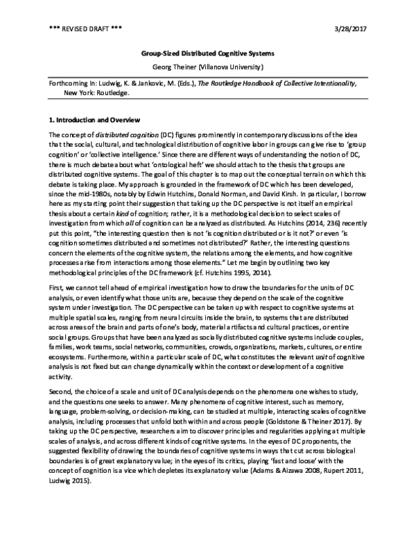 Conventional cognitive model image