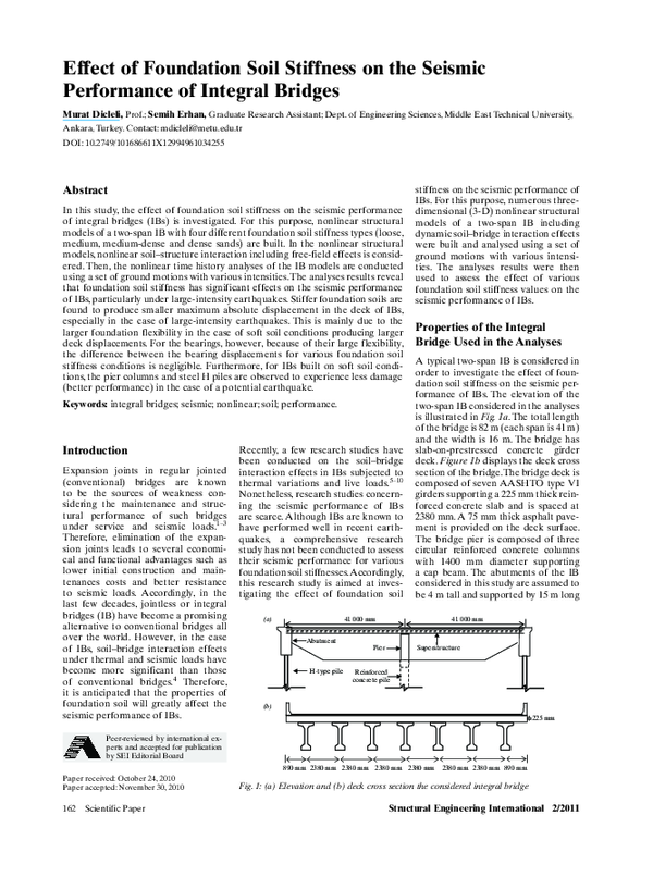 (PDF) Effect of Foundation Soil Stiffness on the Seismic Performance of ...