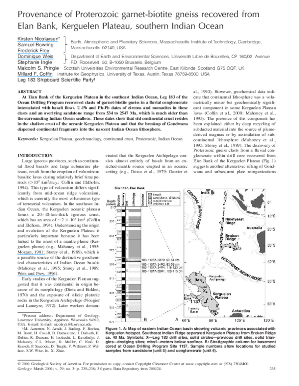 (PDF) Seismic stratigraphy and evolution of the Raggatt Basin, southern ...