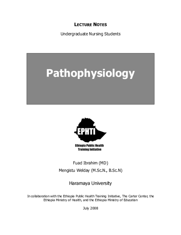 (PDF) LECTURE NOTES