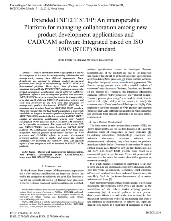 (PDF) Extended INFELT STEP: An interoperable Platform for managing ...