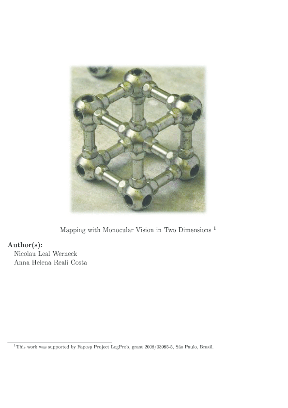 (PDF) Mapping with Monocular Vision in Two Dimensions