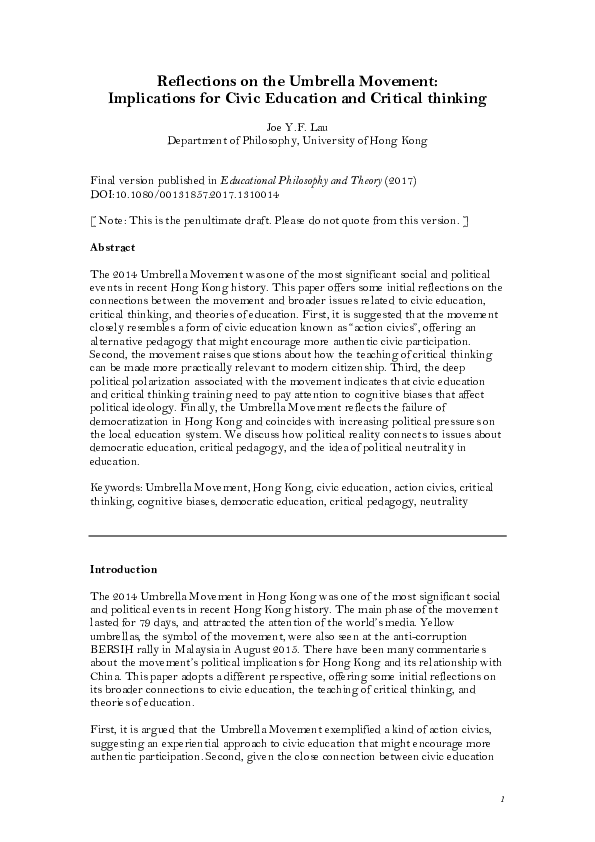 Critical thinking image