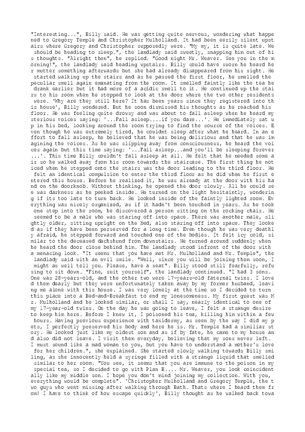 The LandLady Ending Sandra Le Academia.edu