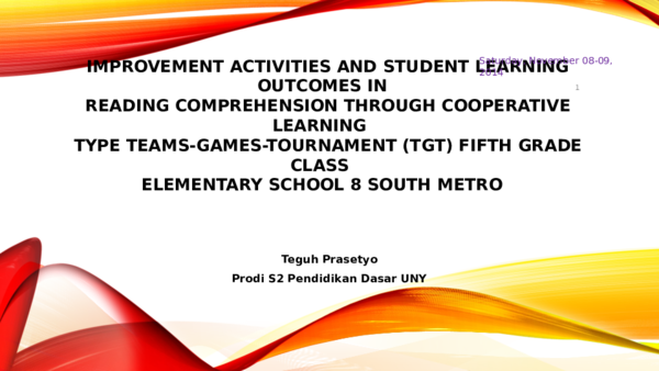 (PPT) COOPERATIVE LEARNING TYPE TEAMS GAMES TOURNAMENT TGT