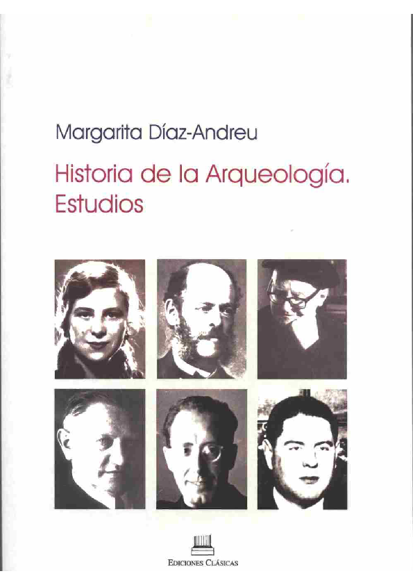 (PDF) DíazAndreu, M. (2002). Historia de la Arqueología. Estudios