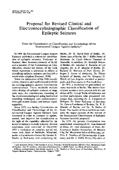 (PDF) Proposal for Revised Clinical and Electroencephalographic ...