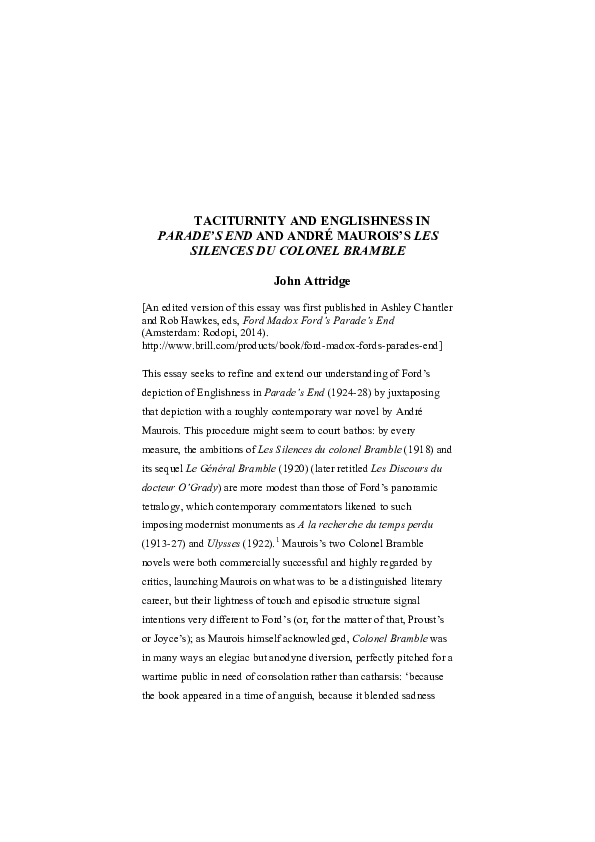 Essay englishness image