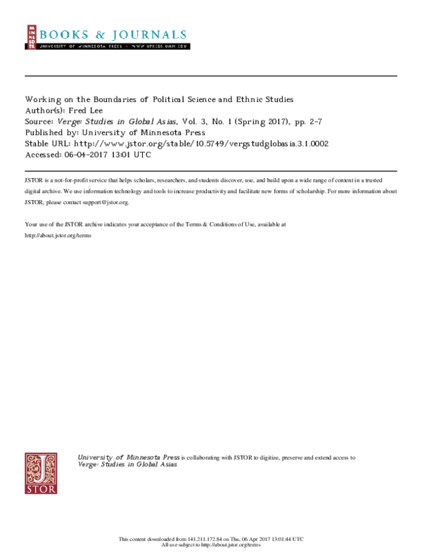 Ethnic studies essays picture