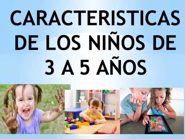 (PPT) CARACTERISTICAS DE LOS NIÑOS DE 3 A