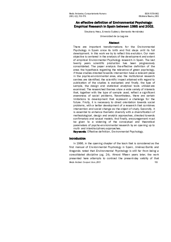 Environmental psychologists image