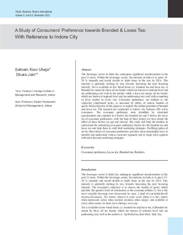 (DOC) With Reference to Indore City