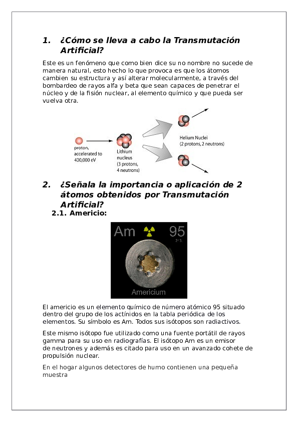 (DOC) Transmutación Artificial Ezio Ginocchio Academia.edu