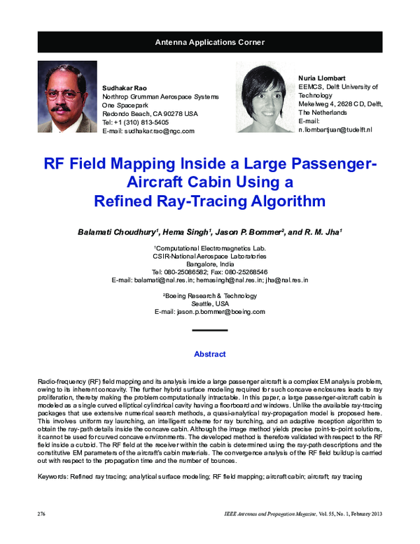 (PDF) Antenna Applications Corner RF Field Mapping Inside a Large ...