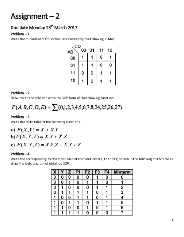 (PDF) Assignment – 2