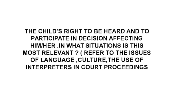 (PPT) The Childs Right to be Heard Presentation