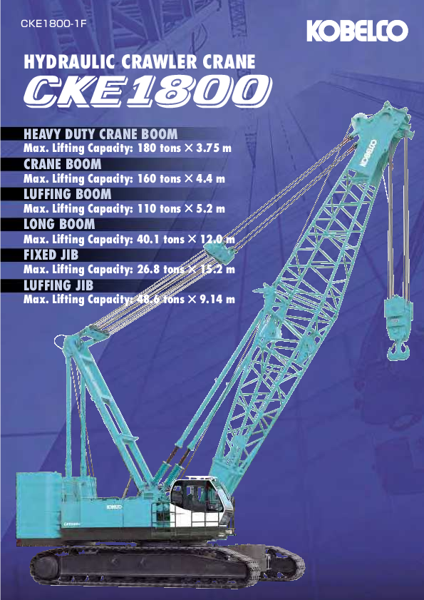 (PDF) HYDRAULIC CRAWLER CRANE HEAVY DUTY CRANE BOOM William Arthur