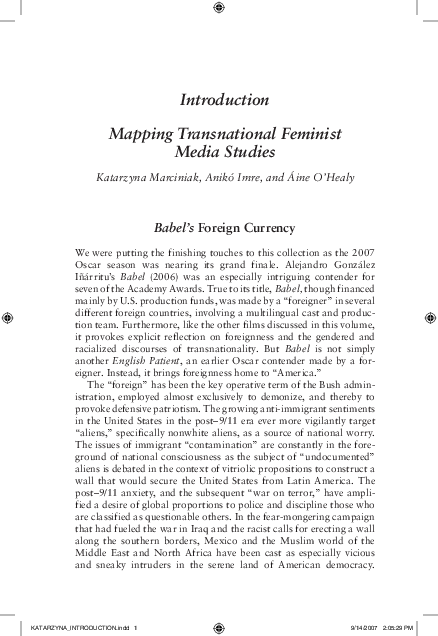 Transnational feminism essay 06 picture