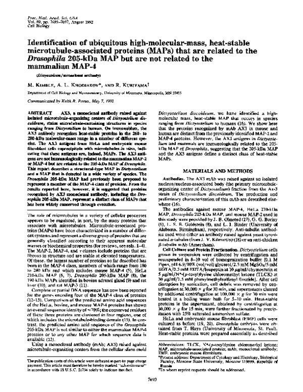 (PDF) Identification of ubiquitous high-molecular-mass, heat-stable ...