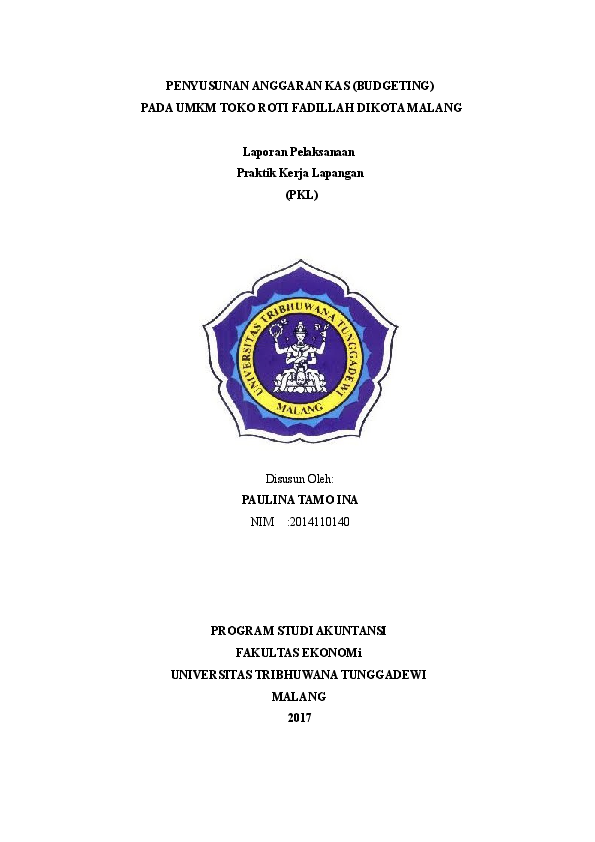 Doc Penyusunan Anggaran Kas Budgeting Pada Umkm Toko Roti Fadillah Dikota Malang Truvasera Terate Academia Edu Doc Penyusunan Anggaran Kas Budgeting Pada Umkm Toko Roti Fadillah Dikota Malang Truvasera Terate Academia Edu