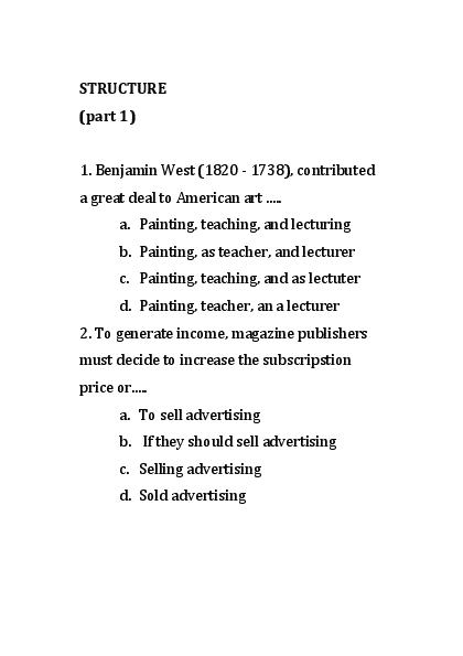 Pdf Structure Part 1 As Rudi Academia Edu