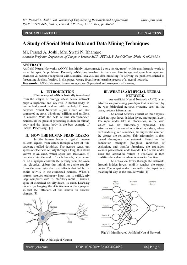 (PDF) A Study of Social Media Data and Data Mining Techniques