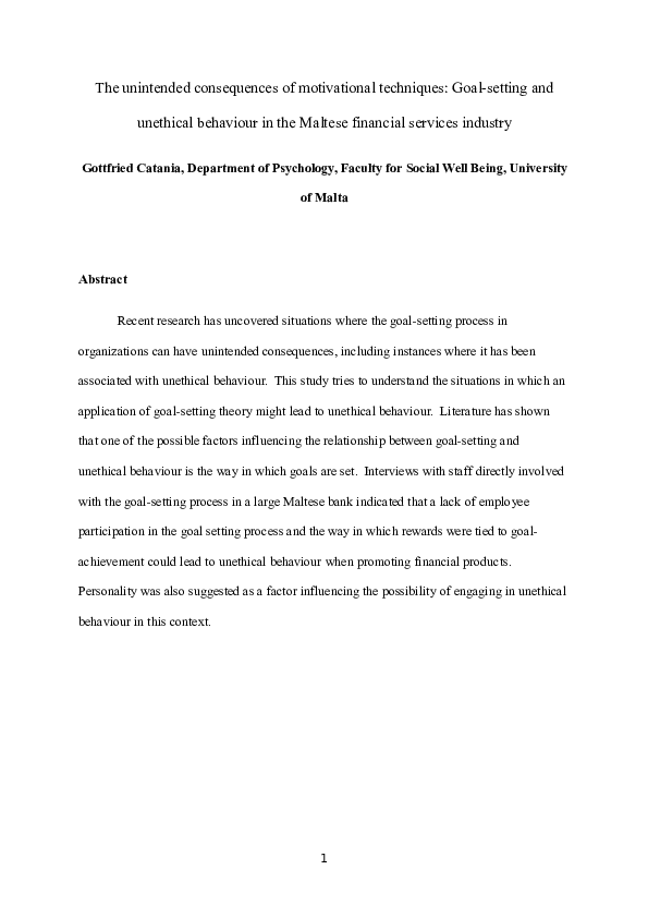 Unintended motivation essay 06 picture