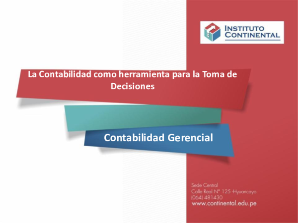 (PDF) La Contabilidad como herramienta para la Toma de Decisiones