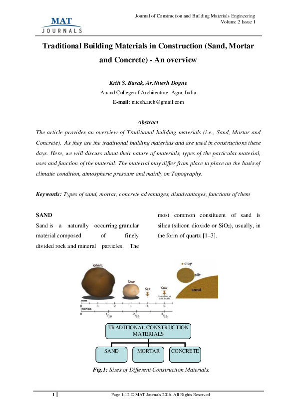 PDF Construction and Building Materials Anciens Et Réunions PDF