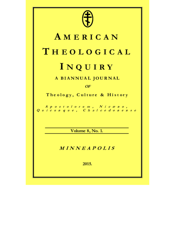 Beyond Dominion and Stewardship: Humanity and Nature in Puritan Theology