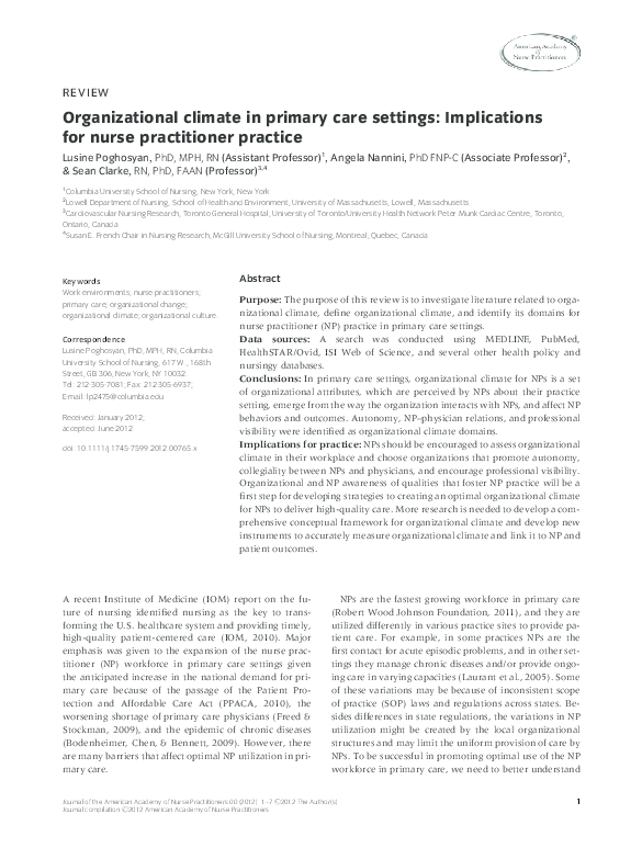Organizational climate essay picture